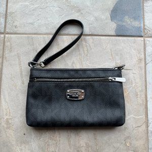 Black & Grey Michael Kors Clutch